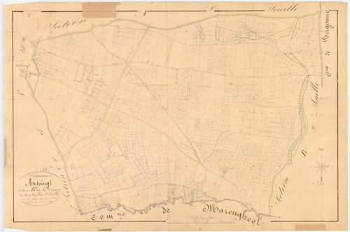 Antoingt - 54 Fi 4      Section B de la Cromeze, 1ère feuille