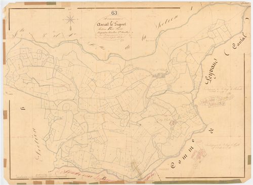 Anzat-le-Luguet - 54 Fi 16      Section B de Besse, 2ème feuille