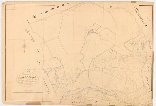 Anzat-le-Luguet - 54 Fi 12      Section A de Prassinet, 2ème feuille