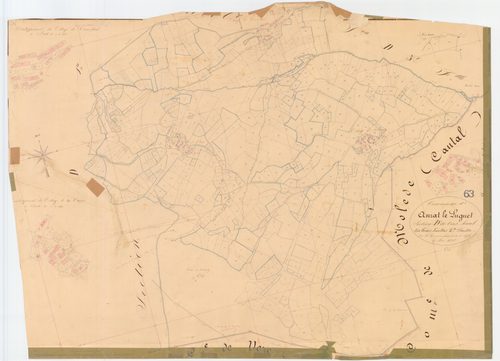 Anzat-le-Luguet - 54 Fi 23      Section D de Vins-Haut, 2ème feuille