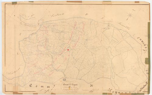 Anzat-le-Luguet - 54 Fi 18      Section B de Besse, 4ème feuille