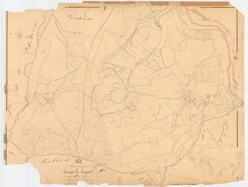 Anzat-le-Luguet - 54 Fi 15      Section B de Besse, 1ère feuille