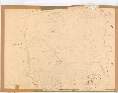 Apchat - 54 Fi 44      Section F d'Heume, 1ère feuille