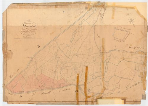 Arconsat - 55 FI 46      Section C de Chevallerie, 1ère feuille