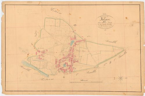 Arlanc - 55 FI 52      Section B du Bourg, 2ème feuille