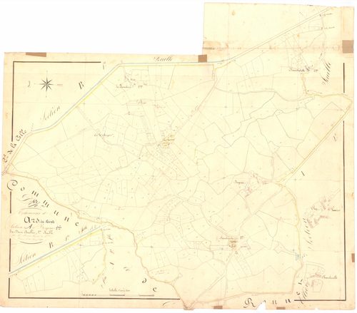 Ars-les-Favets - 53 FI 26      Section A de Bergeras, 1ère feuille