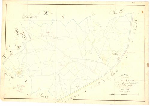 Ars-les-Favets - 53 FI 29      Section B de la Tannière, 2ème feuille