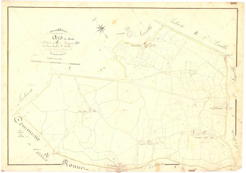 Ars-les-Favets - 53 FI 27      Section A de Bergeras, 2ème feuille