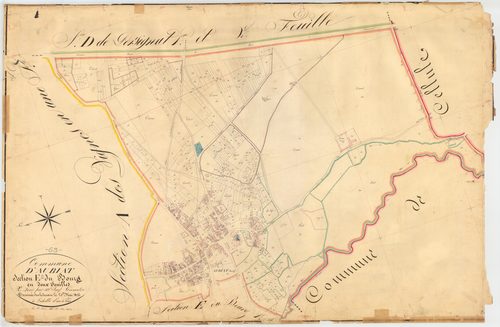 Aubiat - 53 FI 54      Section E du Bourg, 2ème feuille
