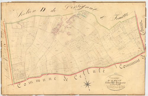 Aubiat - 53 FI 52      Section D de Persignat, 2ème feuille