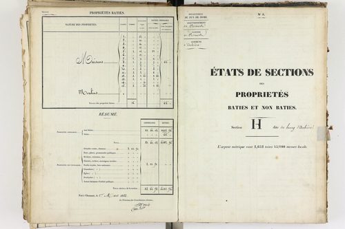 Aubière - P 8960/4      Section H