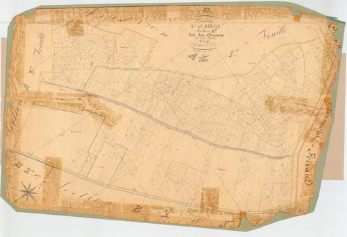 Aubière - 51 FI 3      Section A des Cézeaux, 2ème feuille