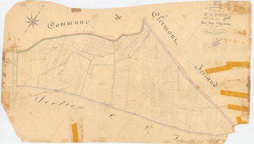 Aubière - 51 FI 7      Section C des Varennes, 1ère feuille