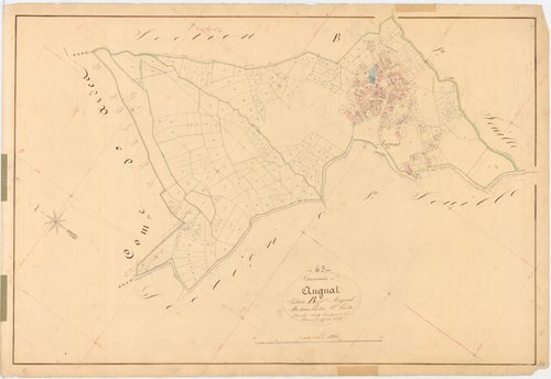 Augnat - 54 Fi 60      Section B d'Augnat, 2ème feuille