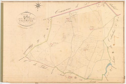 Aulhat-Saint-Privat - 54 Fi 65      Section B du Colombier, 1ère feuille
