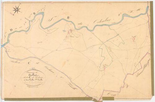 Aulhat-Saint-Privat - 54 Fi 67      Section C de Péchaux, 1ère feuille