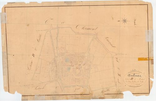 Aulnat - 51 FI 23      Section D d'Aulnat, 1ère feuille