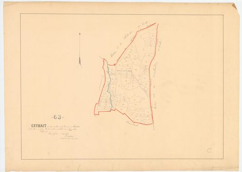 Aurières - 51 FI 31      Section C (extrait)
