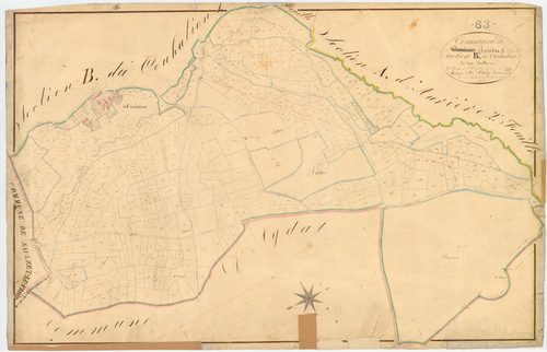 Aurières - 51 FI 30      Section B du Couhalion, 2ème feuille