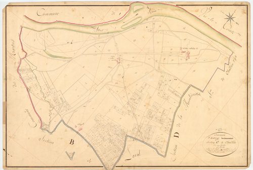 Authezat - 51 FI 36      Section C de Chadieu, 1ère feuille