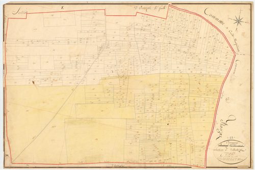 Authezat - 51 FI 41      Section E d'Authezat, 2ème feuille