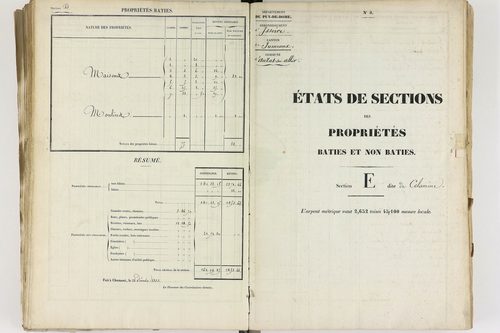 Auzat-la-Combelle - P 11219/4      Section E
