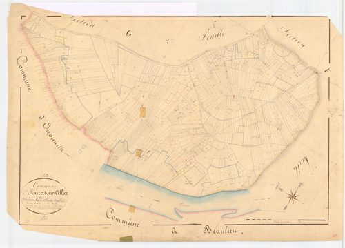 Auzat-la-Combelle - 54 Fi 82      Section G de RocheTaillade, 1ère feuille