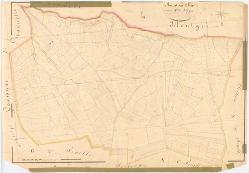 Auzat-la-Combelle - 54 Fi 73      Section A des Sagnes, 3ème feuille