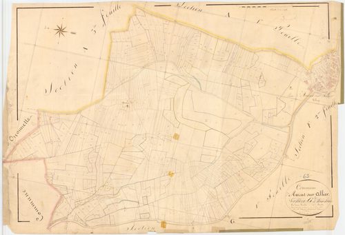 Auzat-la-Combelle - 54 Fi 83      Section G de RocheTaillade, 2ème feuille
