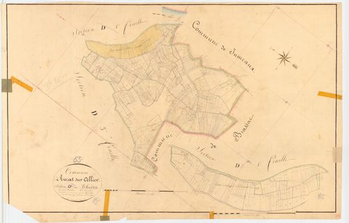 Auzat-la-Combelle - 54 Fi 77      Section D du Théron, 2ème feuille