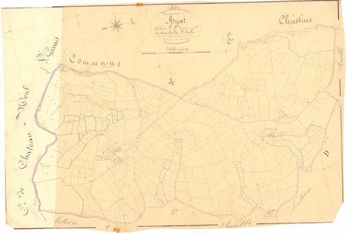 Ayat-sur-Sioule - 53 FI 61      Section C de Grand-Mont, 2ème feuille