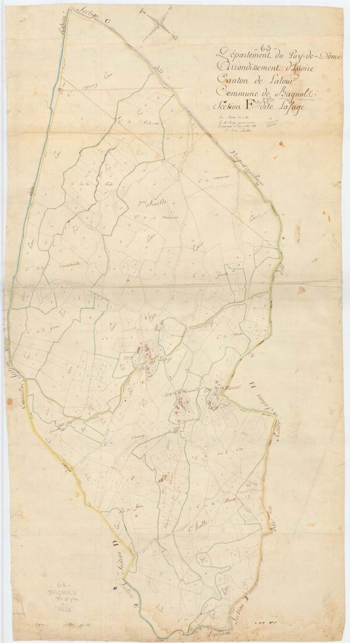 Bagnols - 54 Fi 104      Section F de Lafage