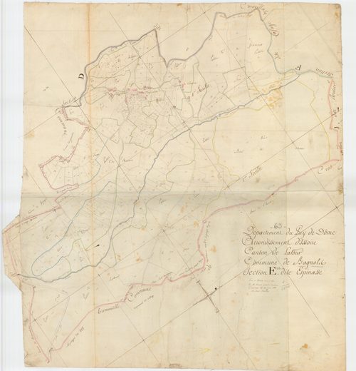 Bagnols - 54 Fi 103      Section E d'Espinasse