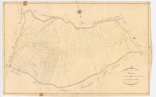 Bansat - 54 Fi 117      Section B de Badoulin, 1ère feuille