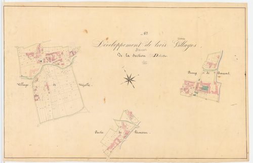 Bansat - 54 Fi 122      Section D. Développement de 3 villages de Vinzelle, Bansat et Feroussat