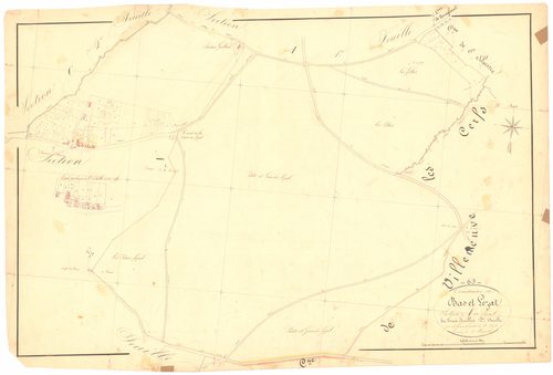 Bas-et-Lezat - 53 FI 66      Section A de Lezat, 2ème feuille