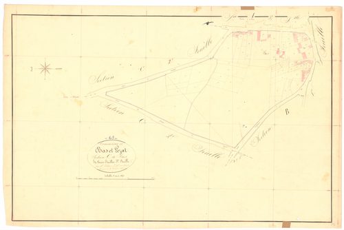 Bas-et-Lezat - 53 FI 72      Section C de Bas, 3ème feuille