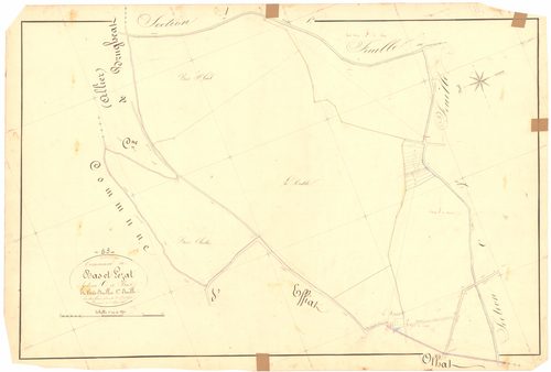 Bas-et-Lezat - 53 FI 70      Section C de Bas, 1ère feuille