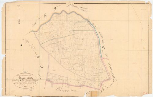 Beaumont - 51 FI 77      Section C du Champ de Madame, 1ère feuille