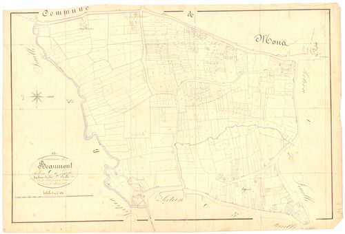 Beaumont-lès-Randan - 53 FI 80      Section C de la Garde, 1ère feuille
