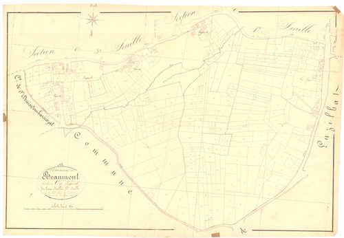 Beaumont-lès-Randan - 53 FI 81      Section C de la Garde, 2ème feuille