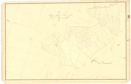 Beaumont-lès-Randan - 53 FI 75      Section A des Bardins et Puy de Beaumont (détail)