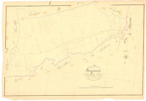 Beaumont-lès-Randan - 53 FI 78      Section B du Bourg, 3ème feuille