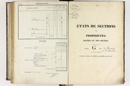 Beauregard-l'Évêque - P 9012/7      Section G