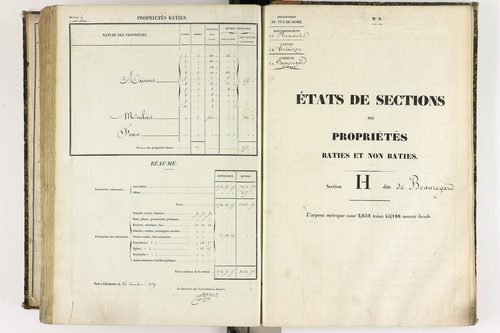 Beauregard-l'Évêque - P 9012/8      Section H