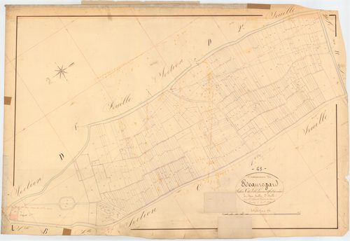 Beauregard-l'Évêque - 51 FI 94      Section C du Lot, les Gravières et Font du Renard, 2ème feuille