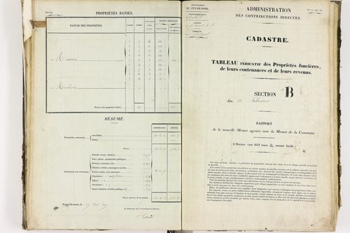 Bertignat - P 12369/2      Section B