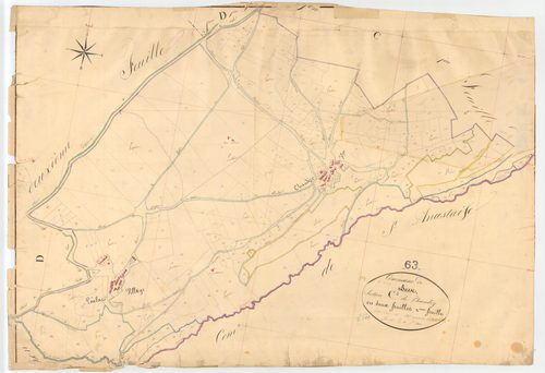 Besse-et-Saint-Anastaise - 54 Fi 142      Section C de Chandèze, 2ème feuille