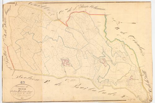 Besse-et-Saint-Anastaise - 54 Fi 139      Section A de Serre-Haut, 2ème feuille