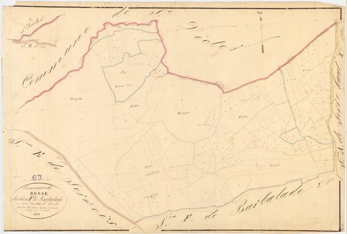 Besse-et-Saint-Anastaise - 54 Fi 151      Section F de Barbalade, 1ère feuille